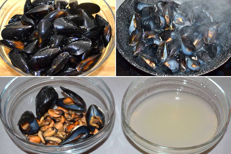 1 cuocere cozze