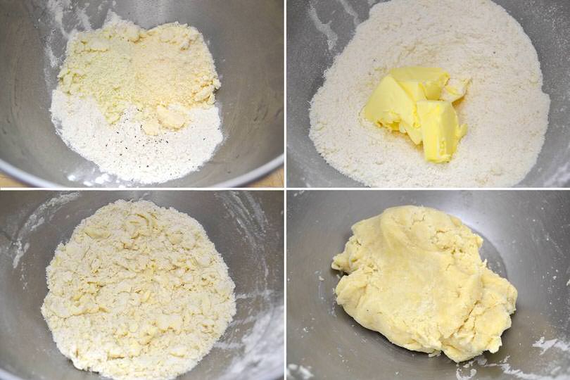 1 impastare ingredienti