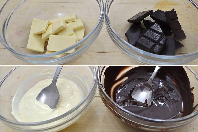 1 sciogliere cioccolato