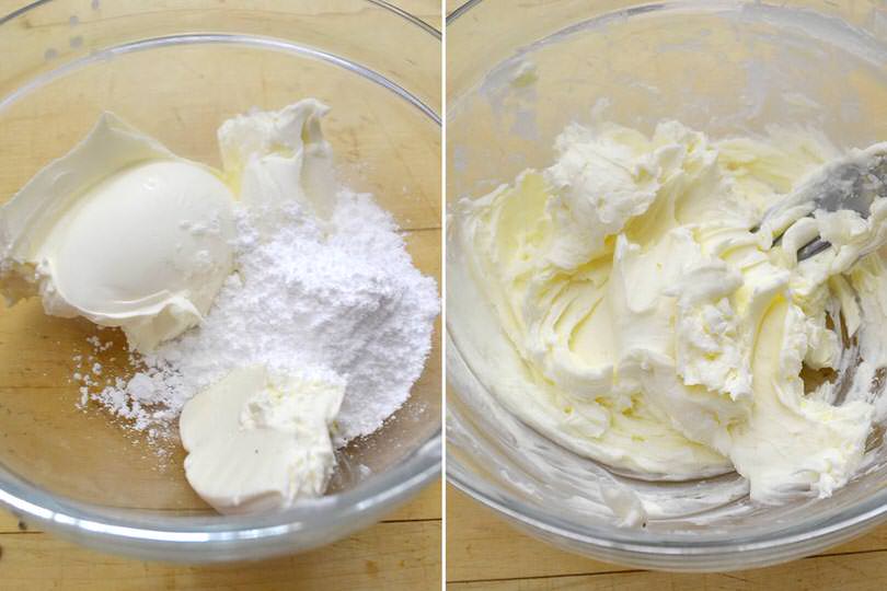 1 zucchero e formaggio