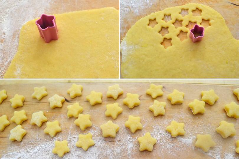 2 ritagliare forme a stella