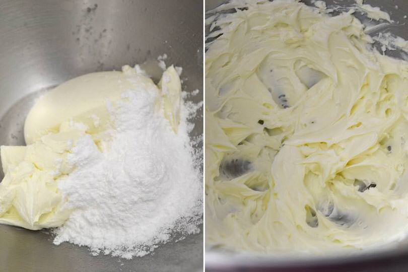 4 zucchero e mascarpone