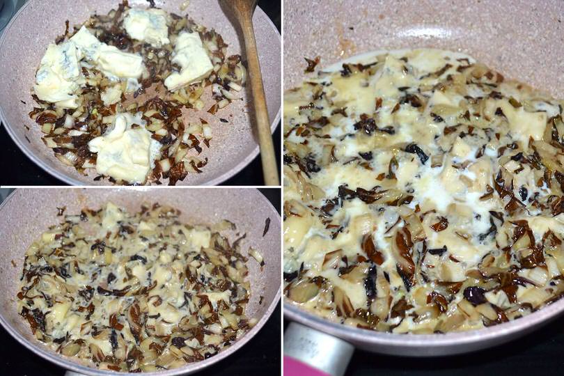 2 aggiungere gorgonzola