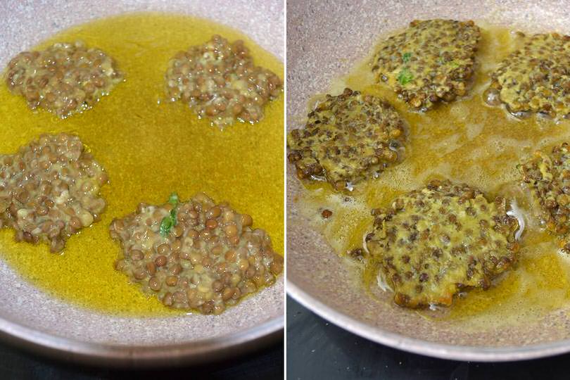 2 friggere lenticchie