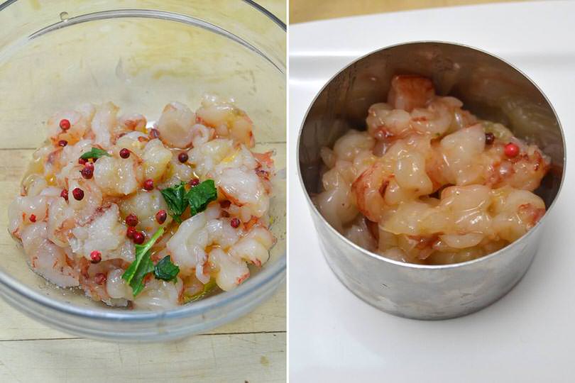 3 aggiungere pepe e prezzemolo