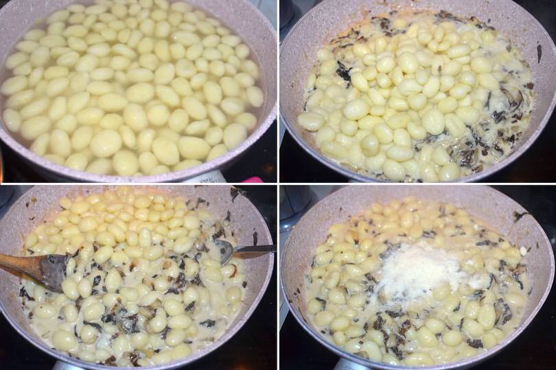 3 cuocere gli gnocchi