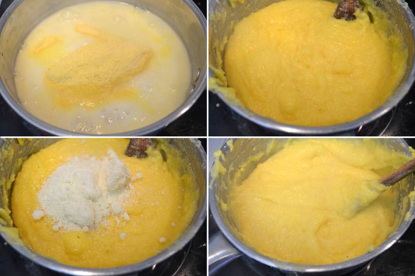 3 cuocere polenta