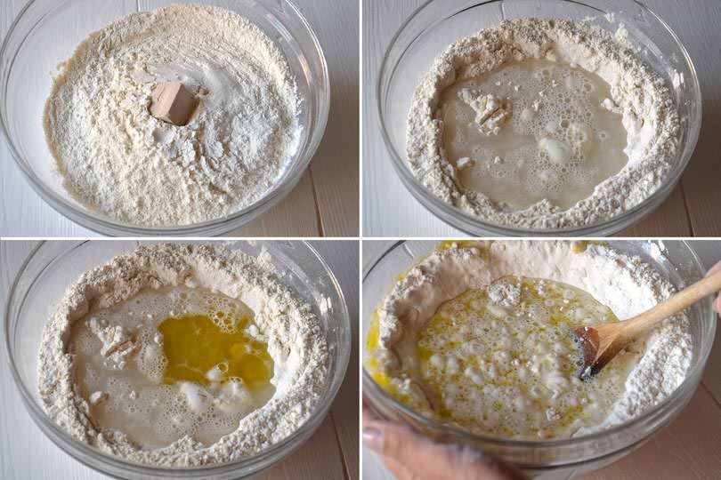 1 farina livito acqua