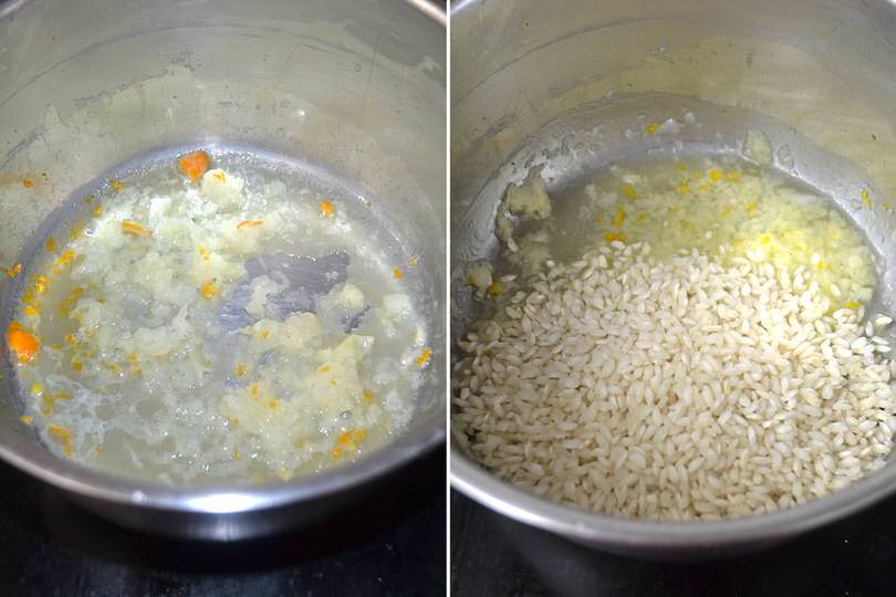 1 soffriggere cipolla