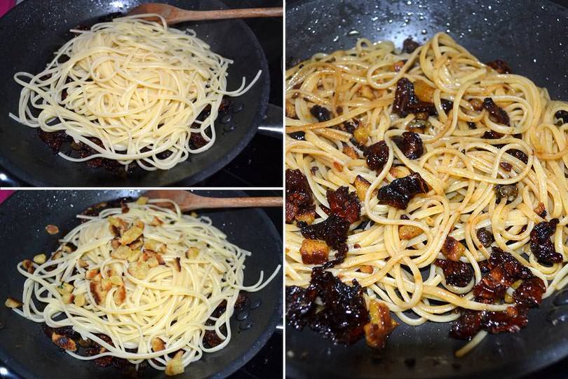 3 aggiungere pasta