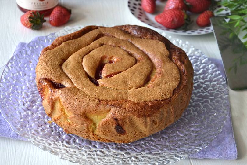 torta con la marmellata