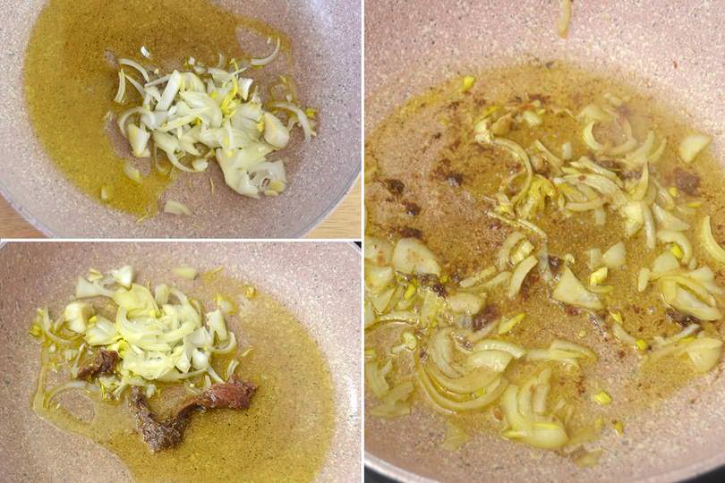 2 cipolle e acciughe