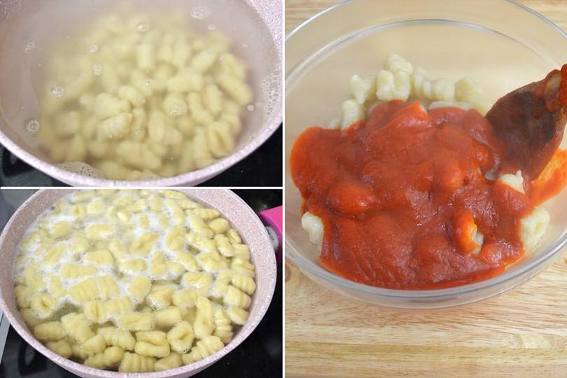 3 cuocere gnocchi
