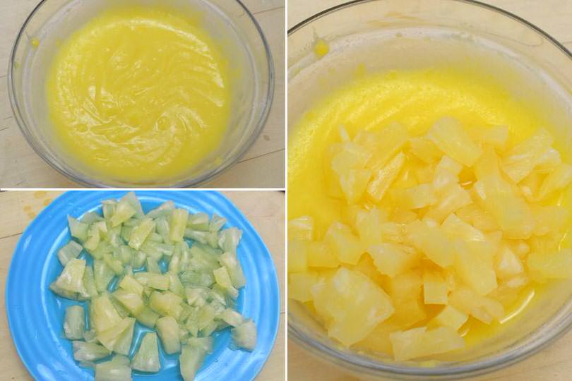 4 crema e ananas