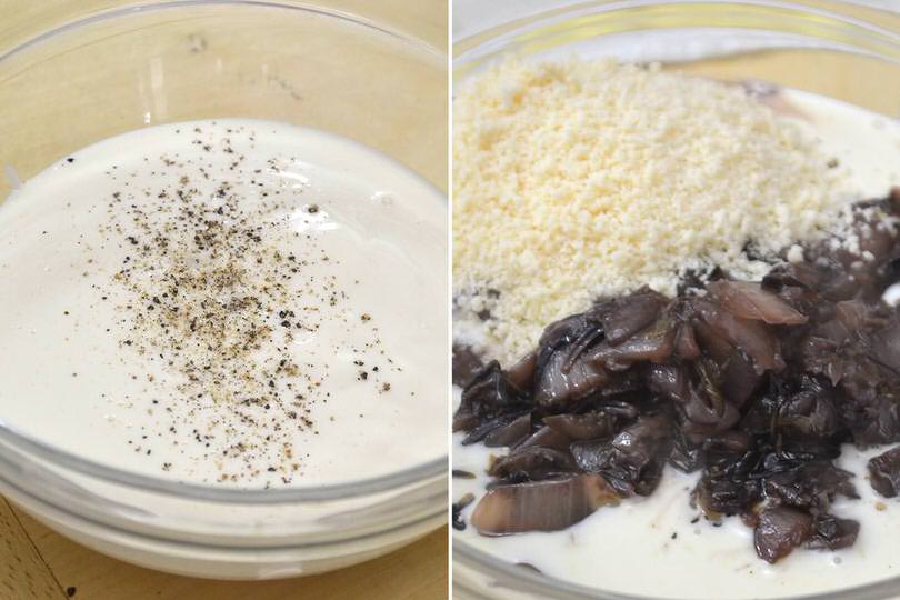 4 radicchio e besciamella