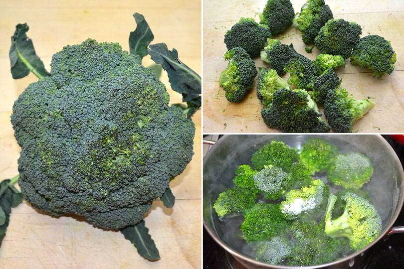 1 cuocere broccoli