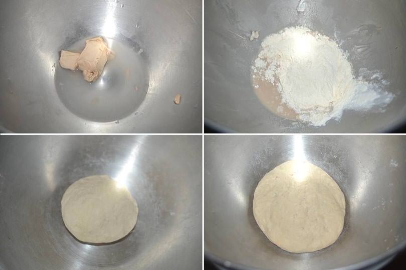 1 impastare ingredienti