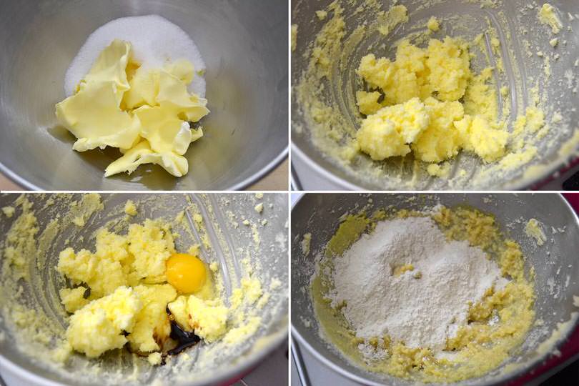 1 impastare ingredienti