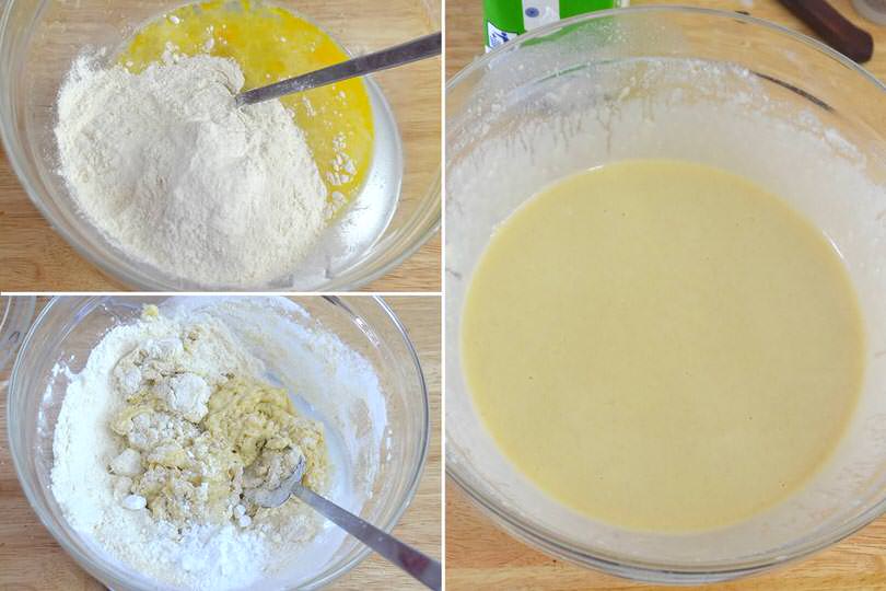 1 preparare pastella