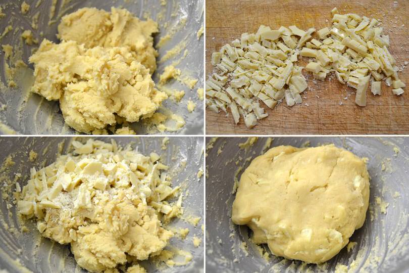 2 aggiungere cioccolato bianco