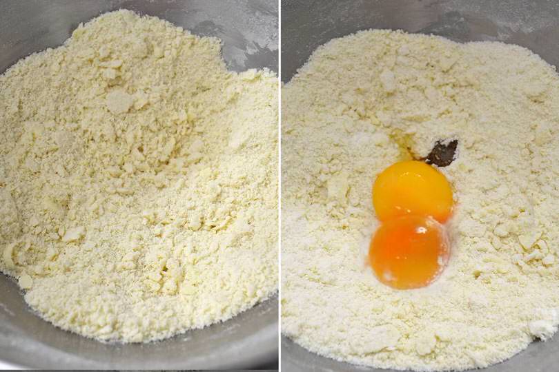2 aggiungere uova
