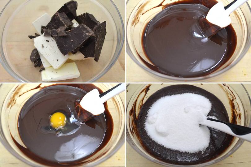 2 burro uova cioccolato