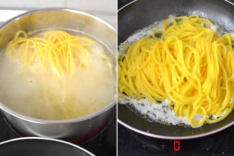 2 cuocere tagliolini