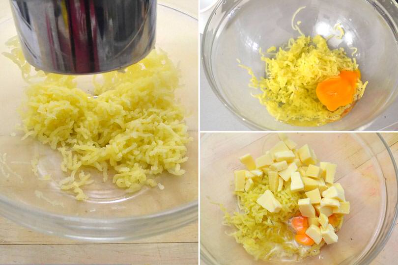 2 patate uova formaggio