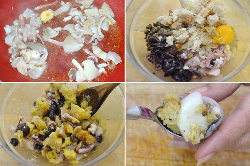 2 preparare il ripieno