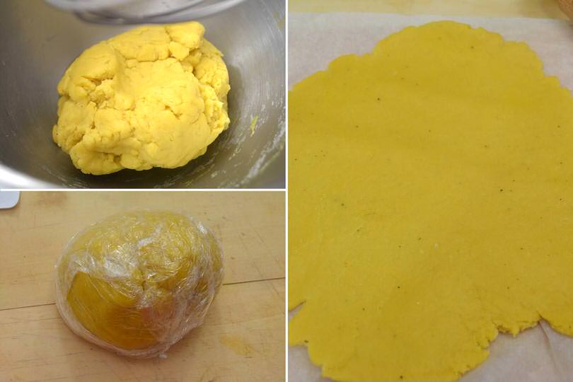 2 stendere frolla salata