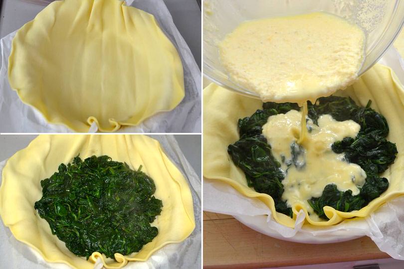 3 farcire quiche