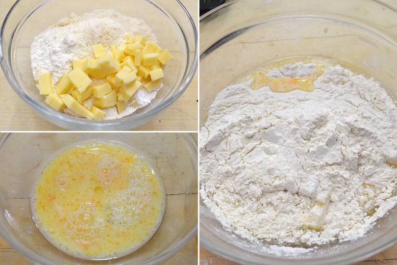 3 farina uova formaggi