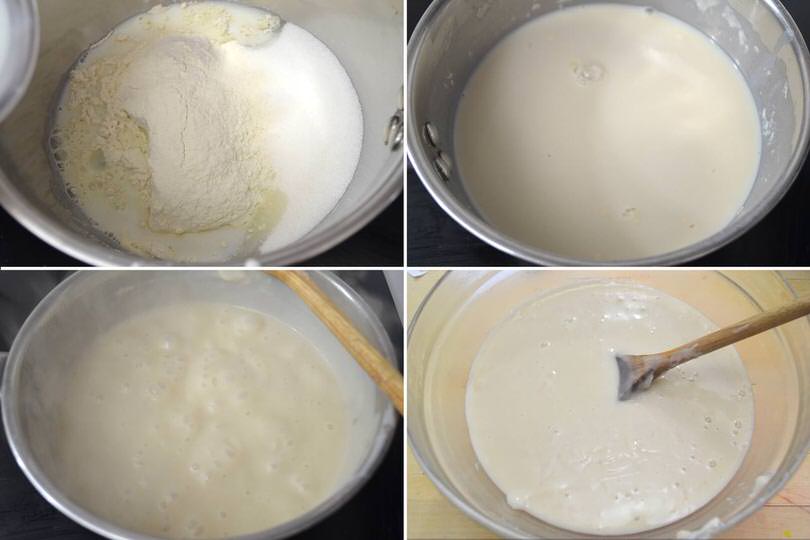 3 farina zucchero latte