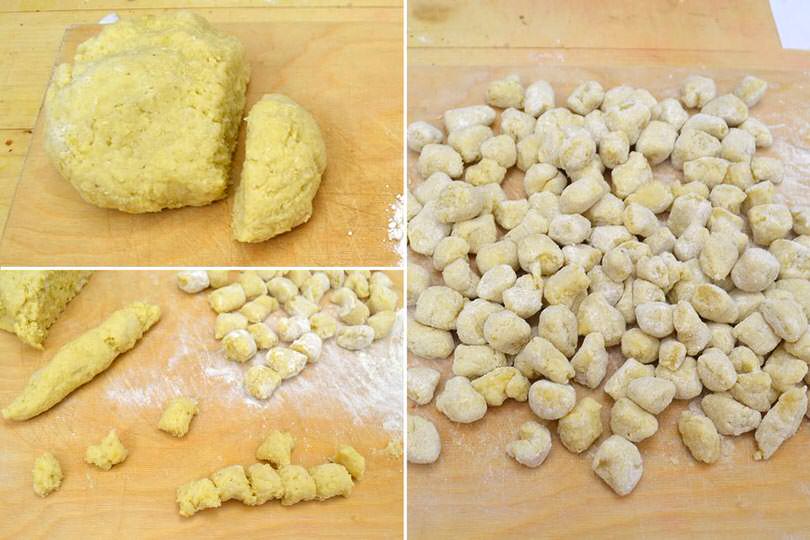 3 formare gnocchi