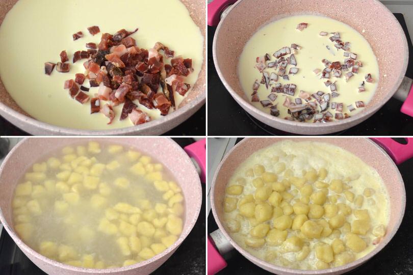 4 cuocere gnocchi