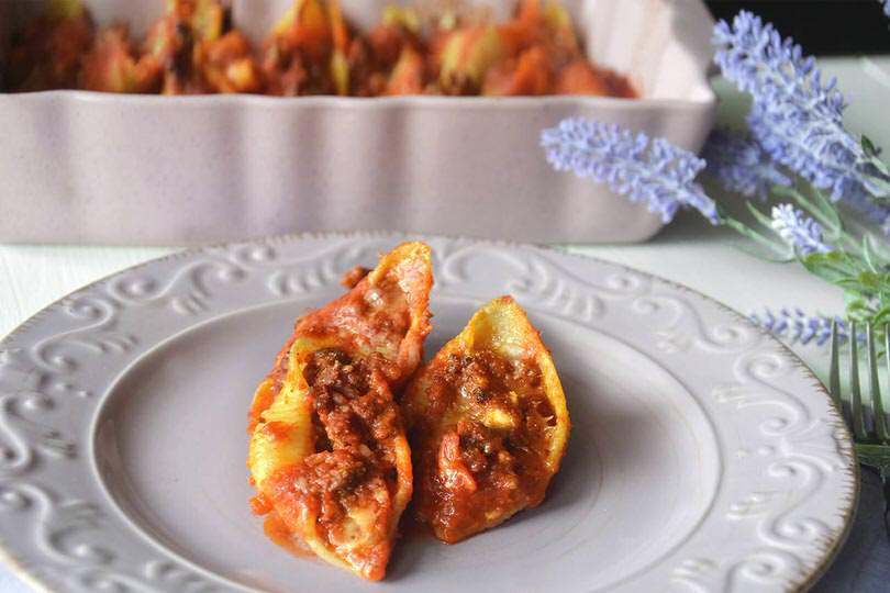 Conchiglioni ripieni al forno - Ricetta di Misya