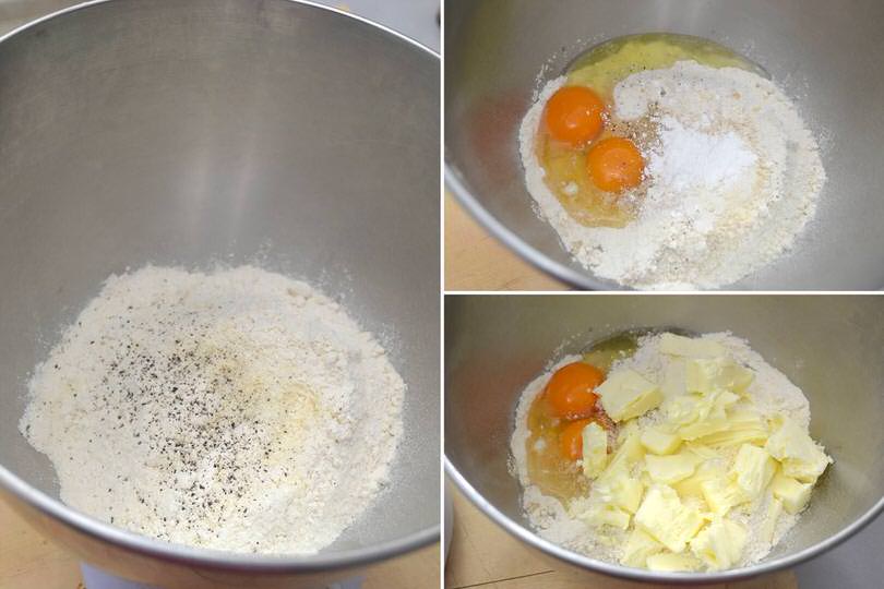impastare ingredienti