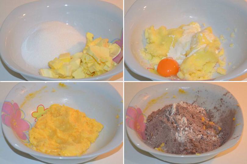 1 impastare ingredienti