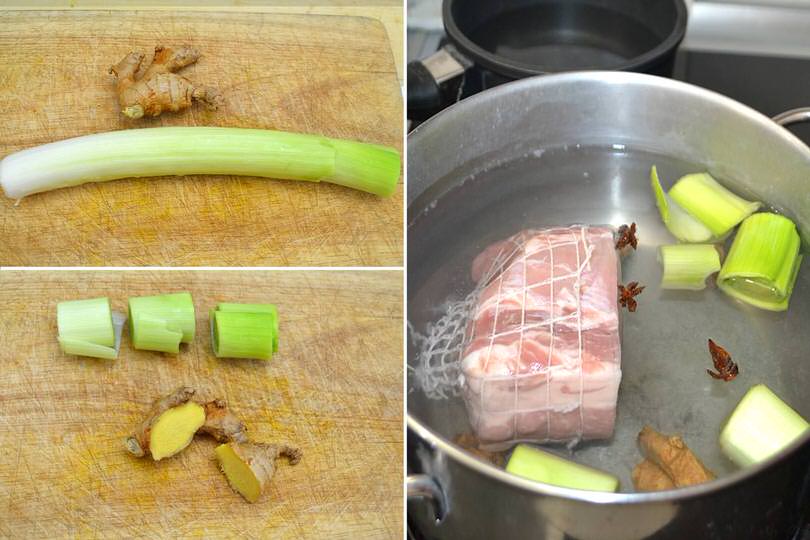 1 zenzero anice maiale