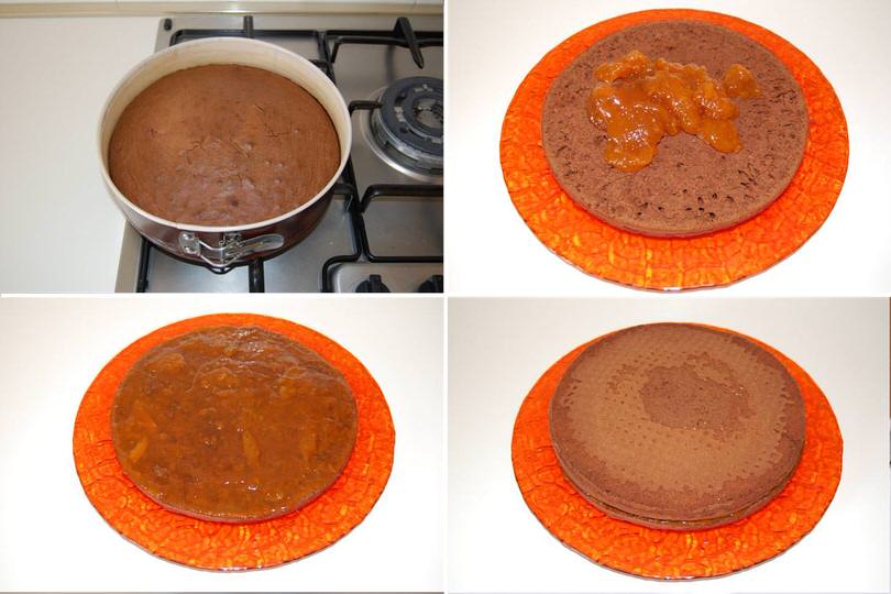 2 cuocere e aggiungere marmellata