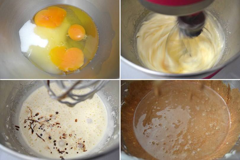 2 zucchero uova cioccolato