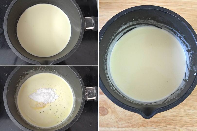 cuocere panna