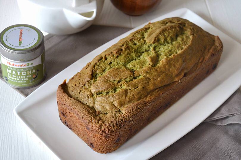 plumcake matcha