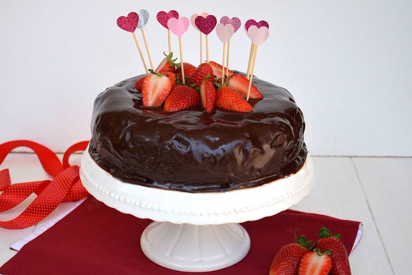 Torta Fragole E Cioccolato Ricetta Torta Fragole E Cioccolato Di Misya