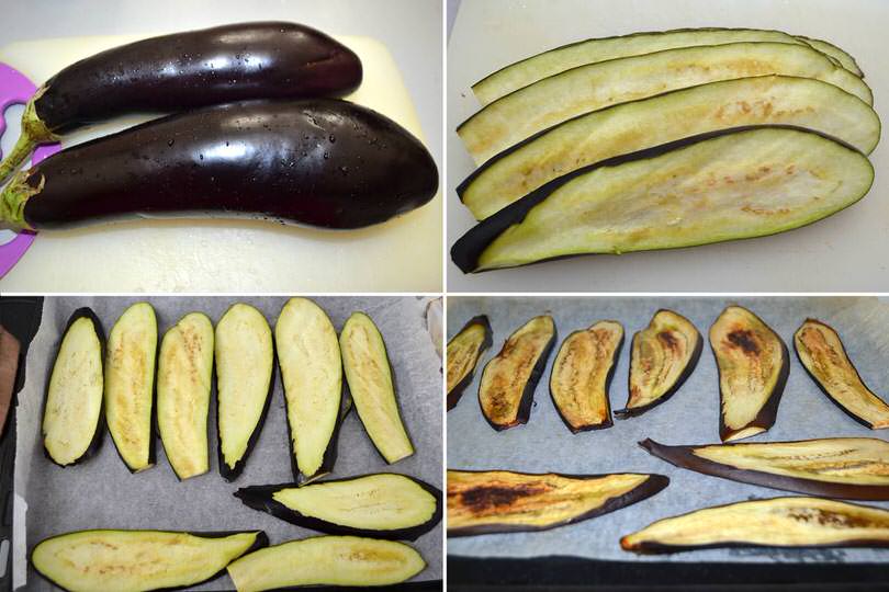 1 cuocere melanzane al forno