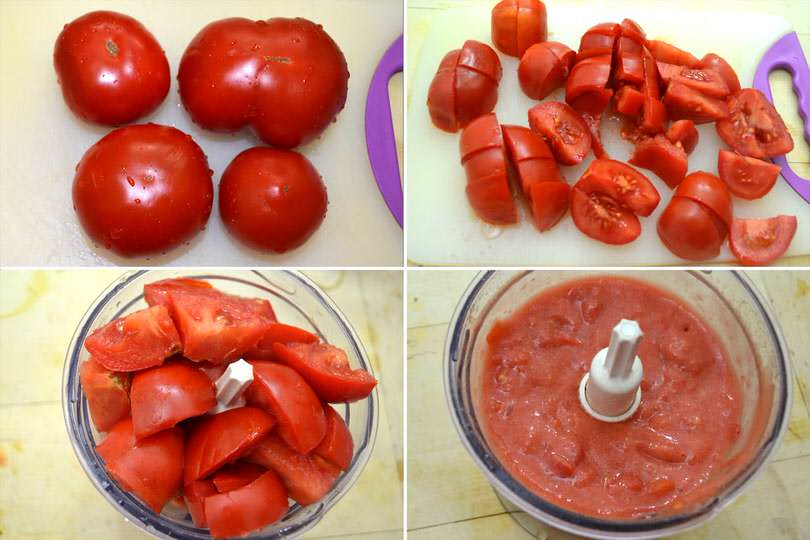 1 frullare pomodori