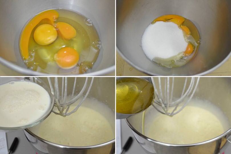 1 impastare ingredienti