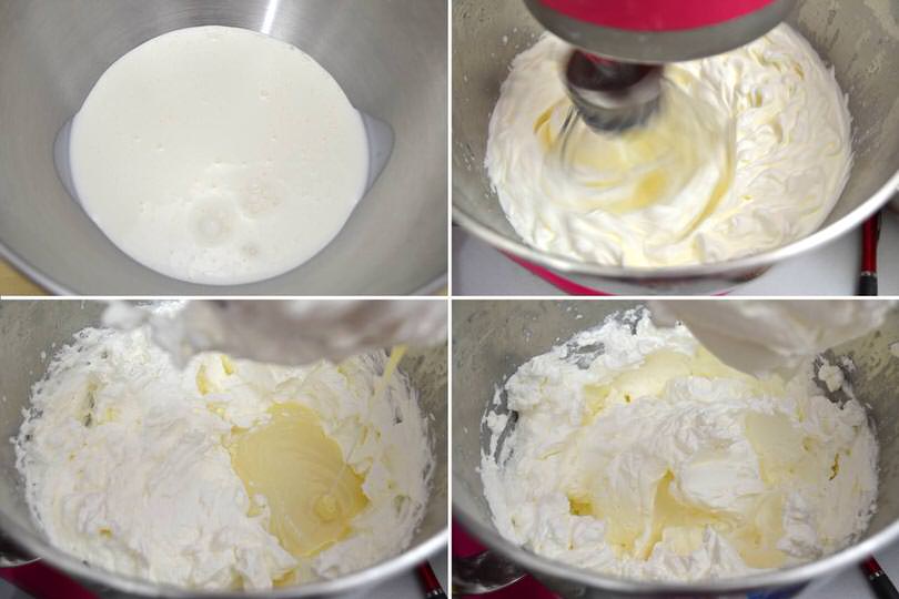 1 panna e latte condensato