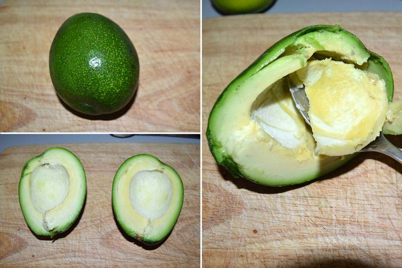 1 polpa avocado