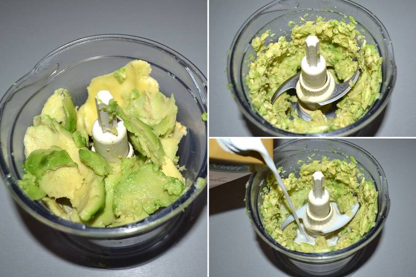 2 frullare avocado